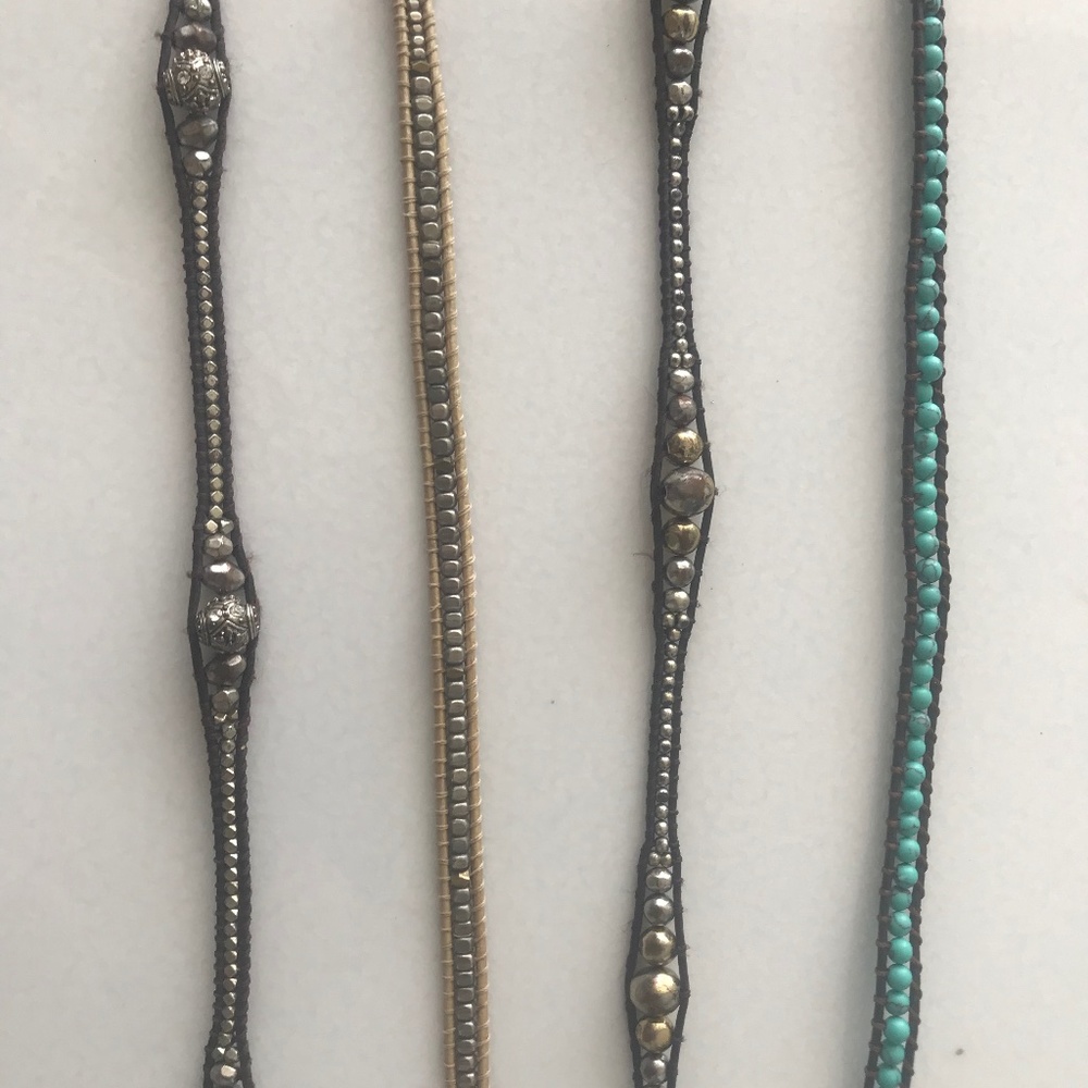 4- Wrap beaded bracelets (4)- Selling All four - Picture 3 of 9